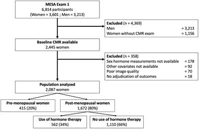 Prognostic value of a left atrioventricular coupling index in pre- and post-menopausal women from the Multi-Ethnic Study of Atherosclerosis